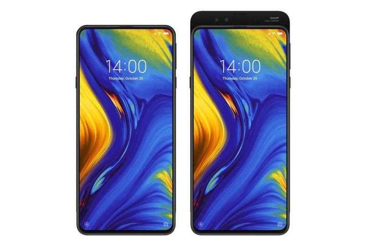 Xiaomi Mi MIX 3 Rendering