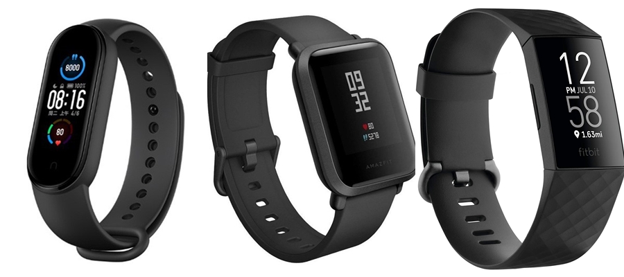 fitbit charge 3 vs mi band 4