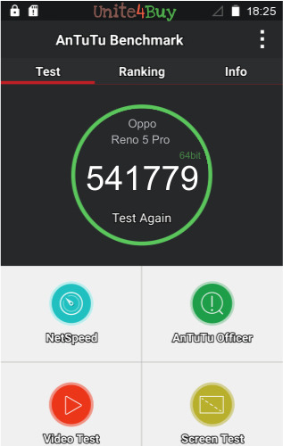 OPPO Reno5 Pro AnTuTu Benchmark