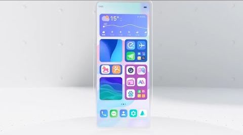 ZTE MyOS homescreen