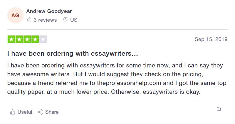 real review example