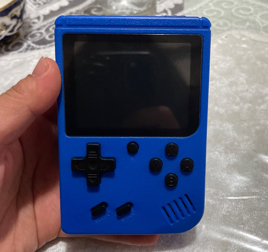 G3602 Blue Retro Portable Rechargeable Mini Game Console 8-Bit 400