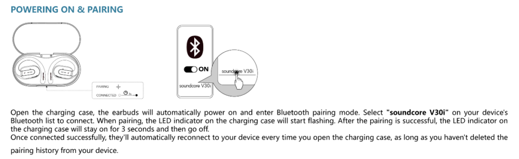 Anker-Soundcore-V30i-Manual-6