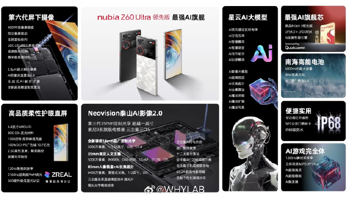 Nubia Z60 Ultra